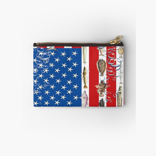 Item preview, American Flag Fishing designed and sold by KiwiArt 2020.