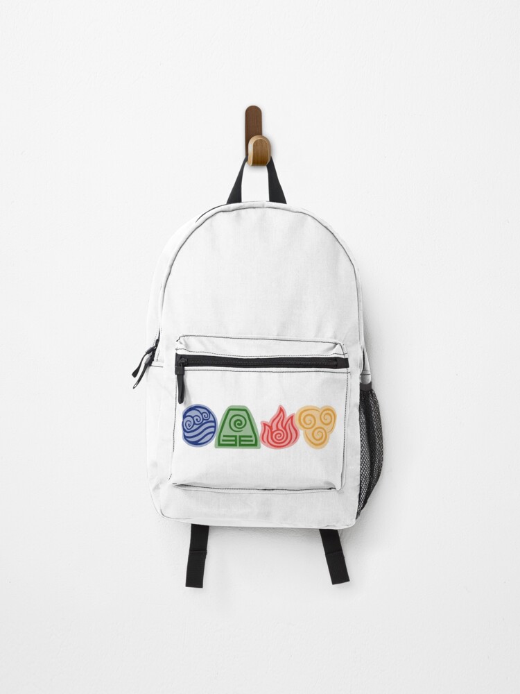 Thumbnail 1 of 3, Backpack, ATLA Bending Symbol Line Up designed and sold by RHallucinations.