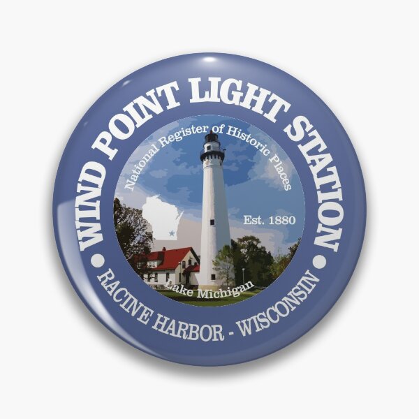 Item preview, Wind Point Light Station designed and sold by curranmorgan.
