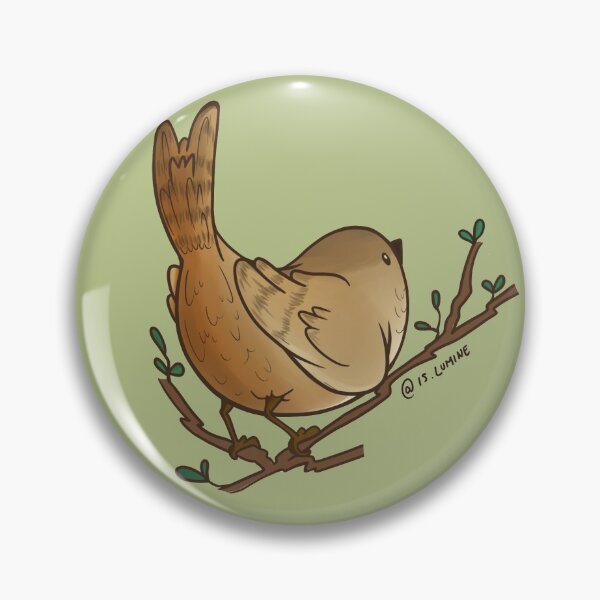 Item preview, "Chercan" - Chilean birds designed and sold by islumine.