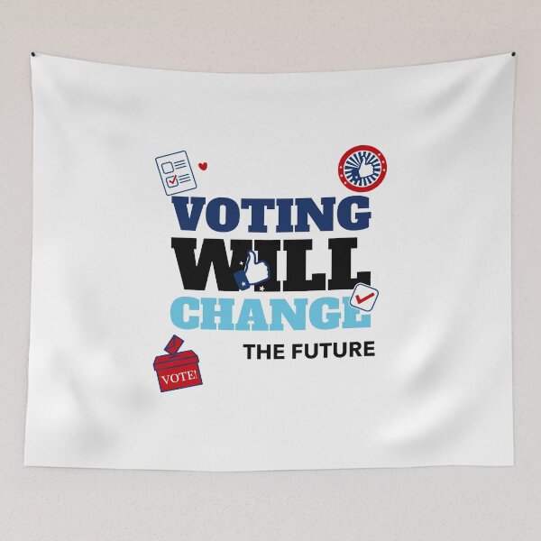 Item preview, VOTING AND THE FUTURE designed and sold by Shedreamz.