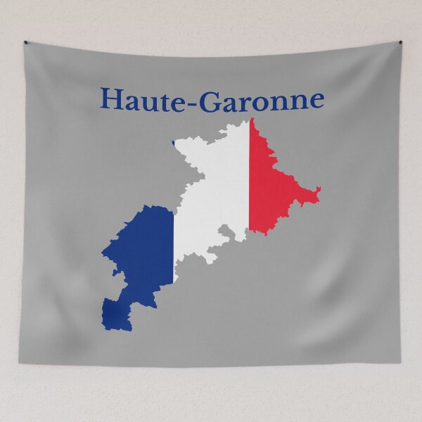 Item preview, Haute Garonne Map, France, French Department designed and sold by marosharaf.