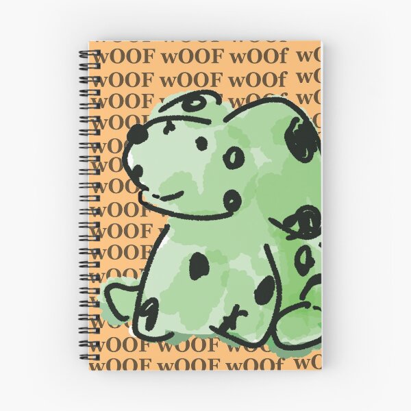 Item preview, Cheerful Green Zombie Dog designed and sold by DustBunnyArt.