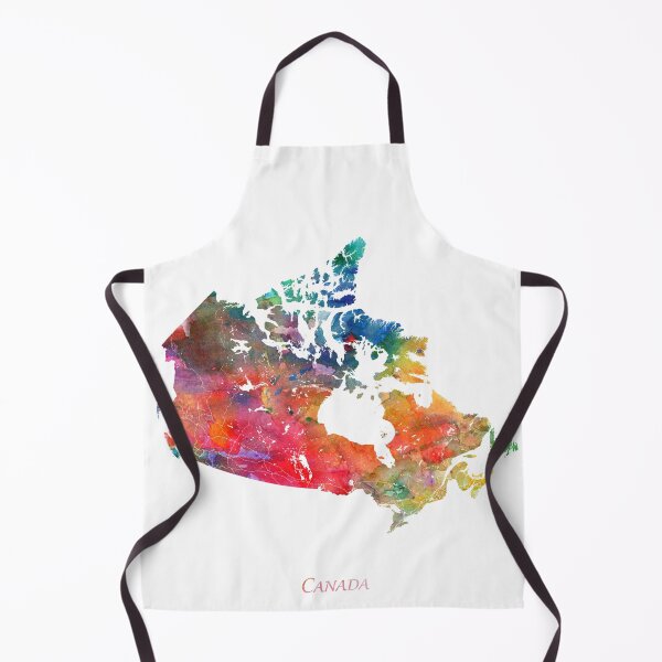 Item preview, Canada Map Watercolor by Zouzounio Art designed and sold by zouzounioart.