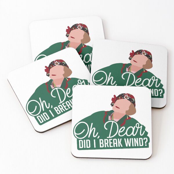 Item preview, Aunt Bethany "Did I Break Wind?" Hydro Sticker | Funny Christmas Decal | Vacation Character designed and sold by SLAG-Creative.