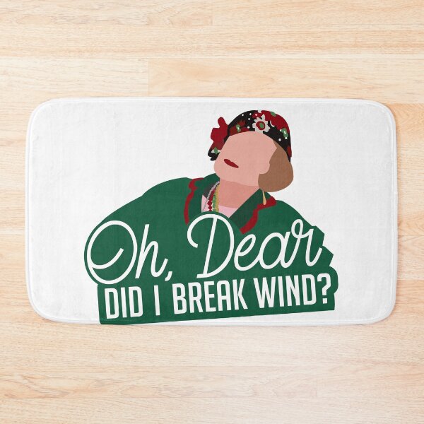 Item preview, Aunt Bethany "Did I Break Wind?" Hydro Sticker | Funny Christmas Decal | Vacation Character designed and sold by SLAG-Creative.