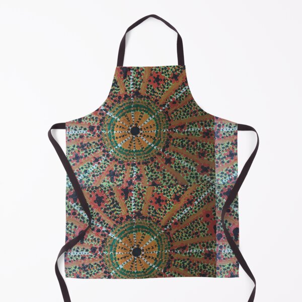 Item preview, Aboriginal dot art - orange sun designed and sold by Melchime.