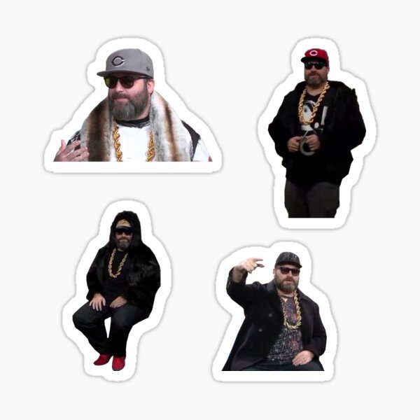 Tom Segura DJ Dad Mouth Sticker