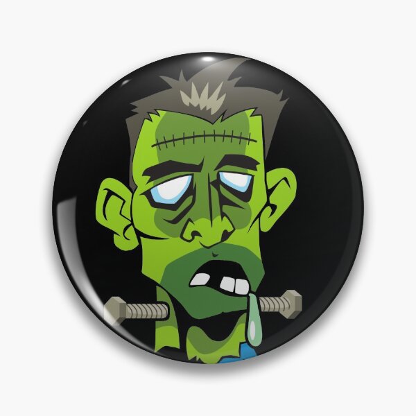 Item preview, Drooling zombie designed and sold by Orangegrph.