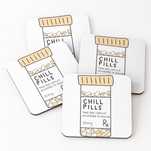 Item preview, Orange chill pill designed and sold by mariieetremblay.