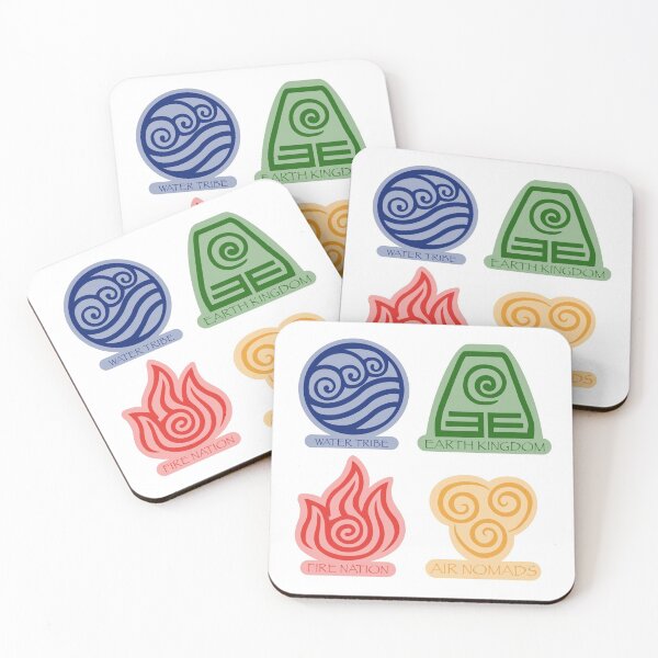 Item preview, Colored ATLA Bending Symbol Pack designed and sold by RHallucinations.