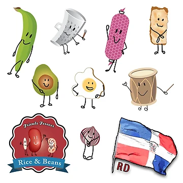 Vorschaubild zum Design Mini-Aufkleberpaket : ) von Rossy Garcia