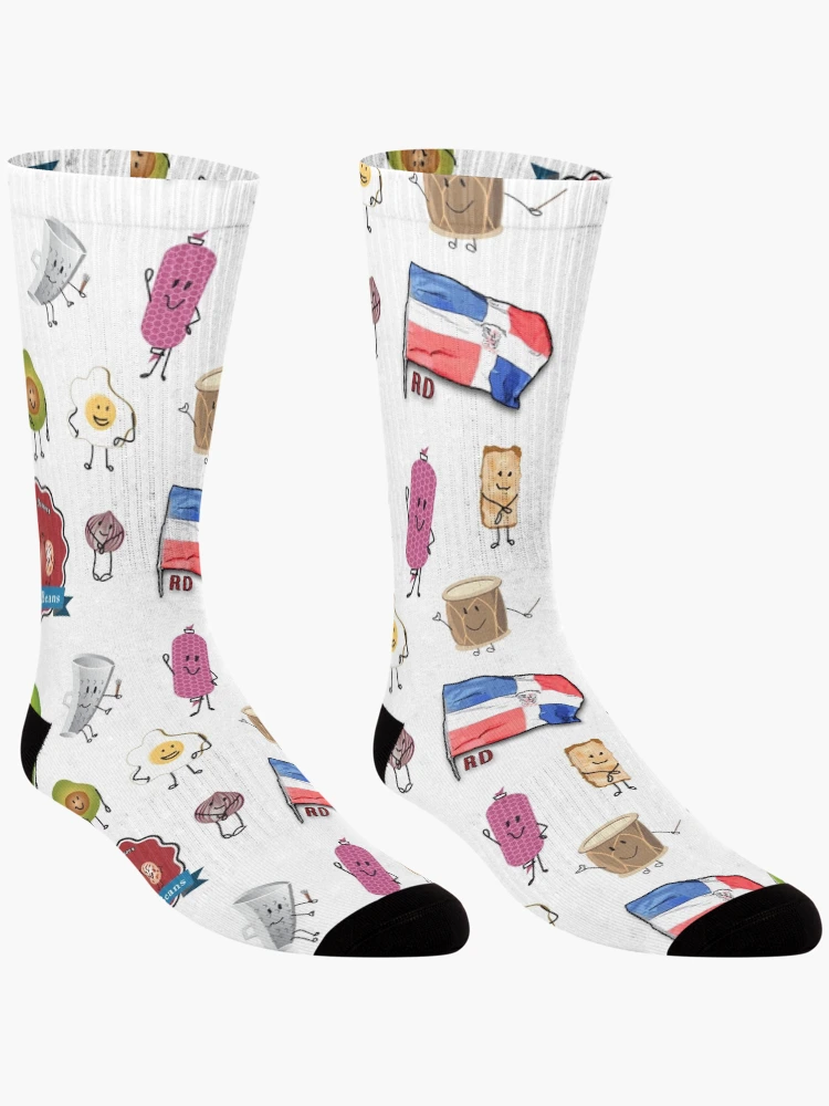 Thumbnail 3 von 5, Socken, Mini-Aufkleberpaket : ) designt und verkauft von Rossy Garcia.