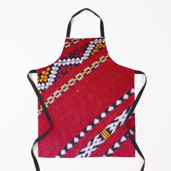 Item preview, SEMARA 6 carpet Morocco Berber crafts tradition red pattern woven wool decoration designed and sold by dragonemma.