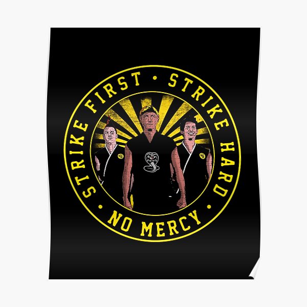 &ldquo;Cobra Kai - All Valley Logo Karate Tournament Champions&rdquo; Poster for