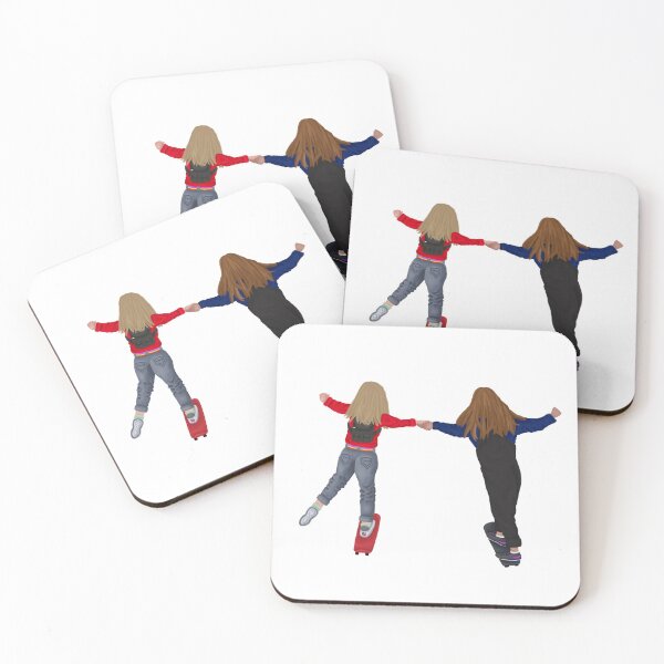 Item preview, Skater Girlfriends (without background) designed and sold by AKBruce.