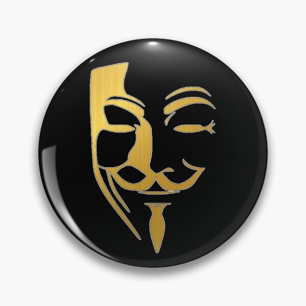 Item preview, Guy fawkes mask- in gold designed and sold by To-the-T.