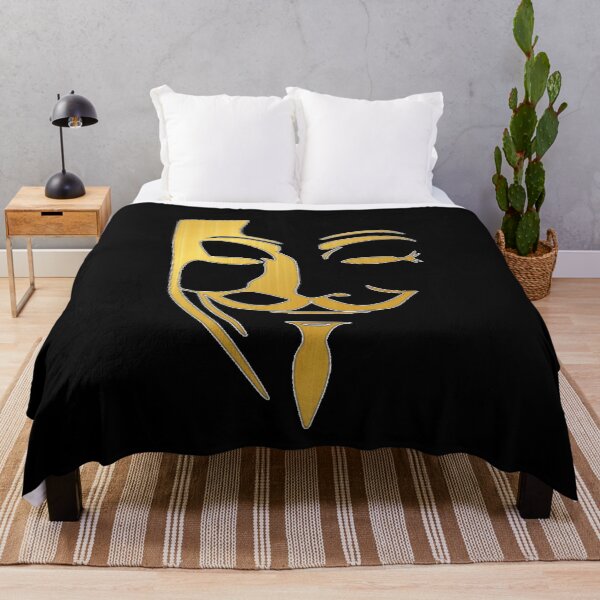 Item preview, Guy fawkes mask- in gold designed and sold by To-the-T.