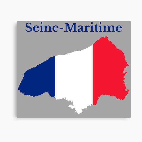 Item preview, Seine-Maritime Map, France, French Department designed and sold by Marwa Sharafeldin.