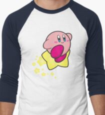 Ride on Kirby Men's Baseball ¾ T-Shirt