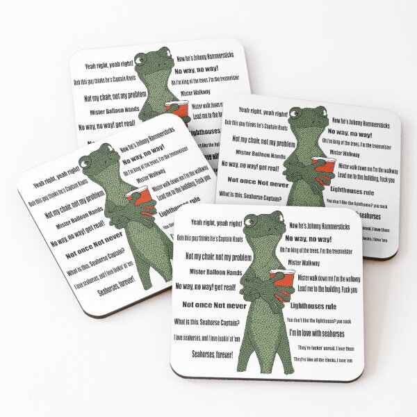 Item preview, Lizard Quotes from Drinking Out of Cups designed and sold by mgrover99.