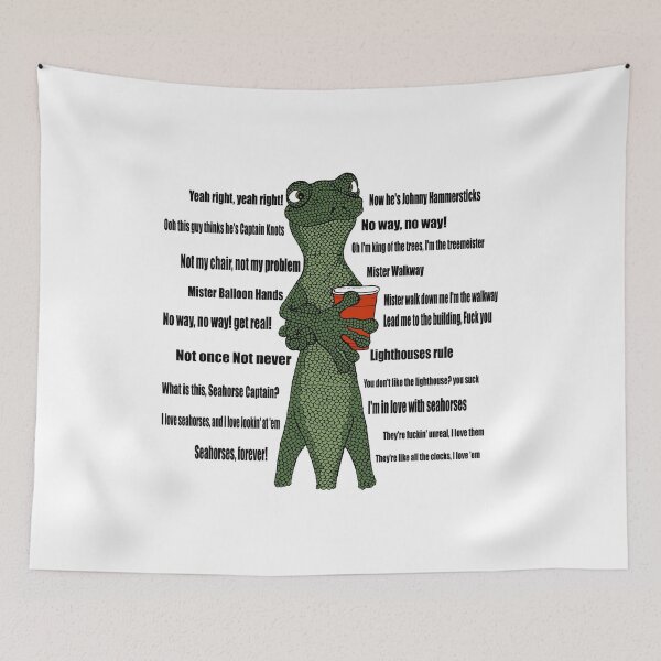 Item preview, Lizard Quotes from Drinking Out of Cups designed and sold by mgrover99.