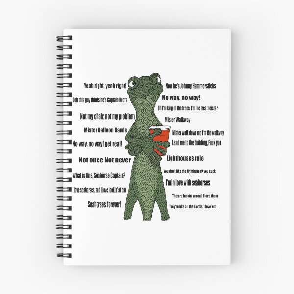 Item preview, Lizard Quotes from Drinking Out of Cups designed and sold by mgrover99.