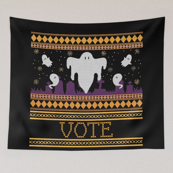 Item preview, Halloween Spooky Ghost Vote designed and sold by CreatedbyJR.
