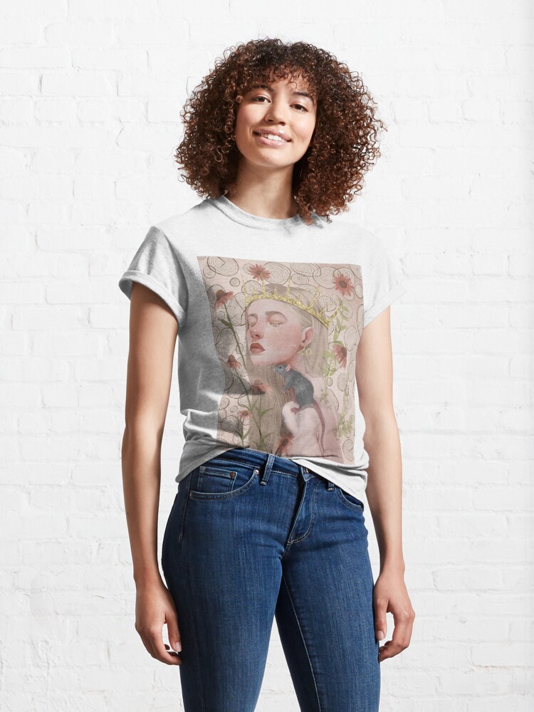 Alternate view of Year of the rat. Chinese zodiac illustration. Classic T-Shirt