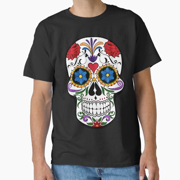 Item preview,  Floral Sugar Skull Art - Mexican Calavera | Dia De Los Muertos | Day of the Dead Floral Skull designed and sold by Gascondi.