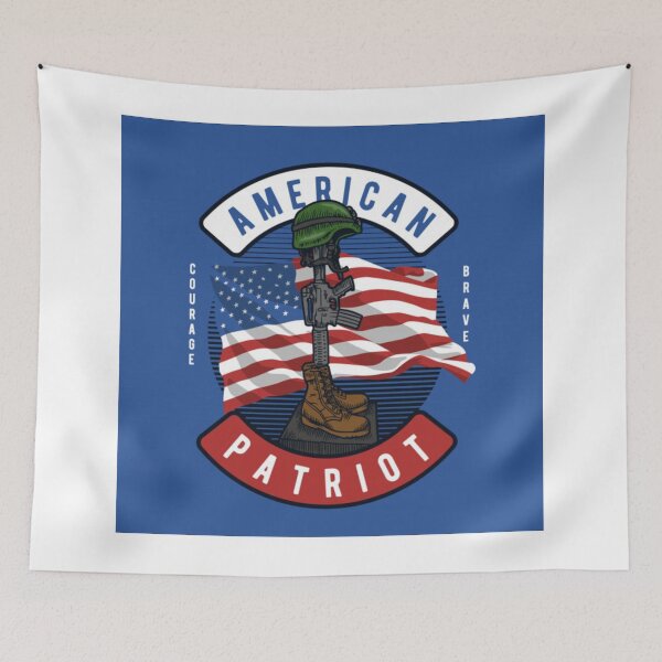 Item preview, Patriot Prayer Distressed American Flag designed and sold by Diogo88.