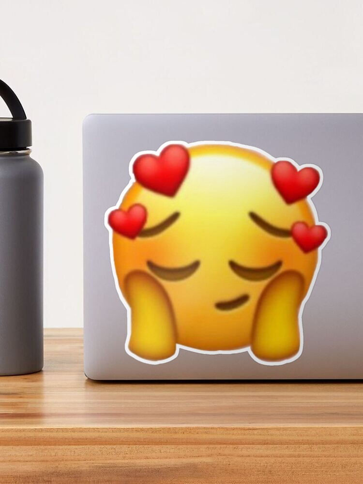 shitpost emoji cute hearts love sticker by @_bakinu_