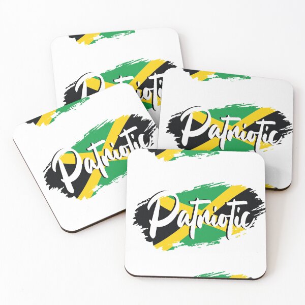 Item preview, Jamaica Patriotic Flag designed and sold by IdentiTee Studios.