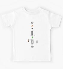 Lightsaber Cross-section Kids Tee