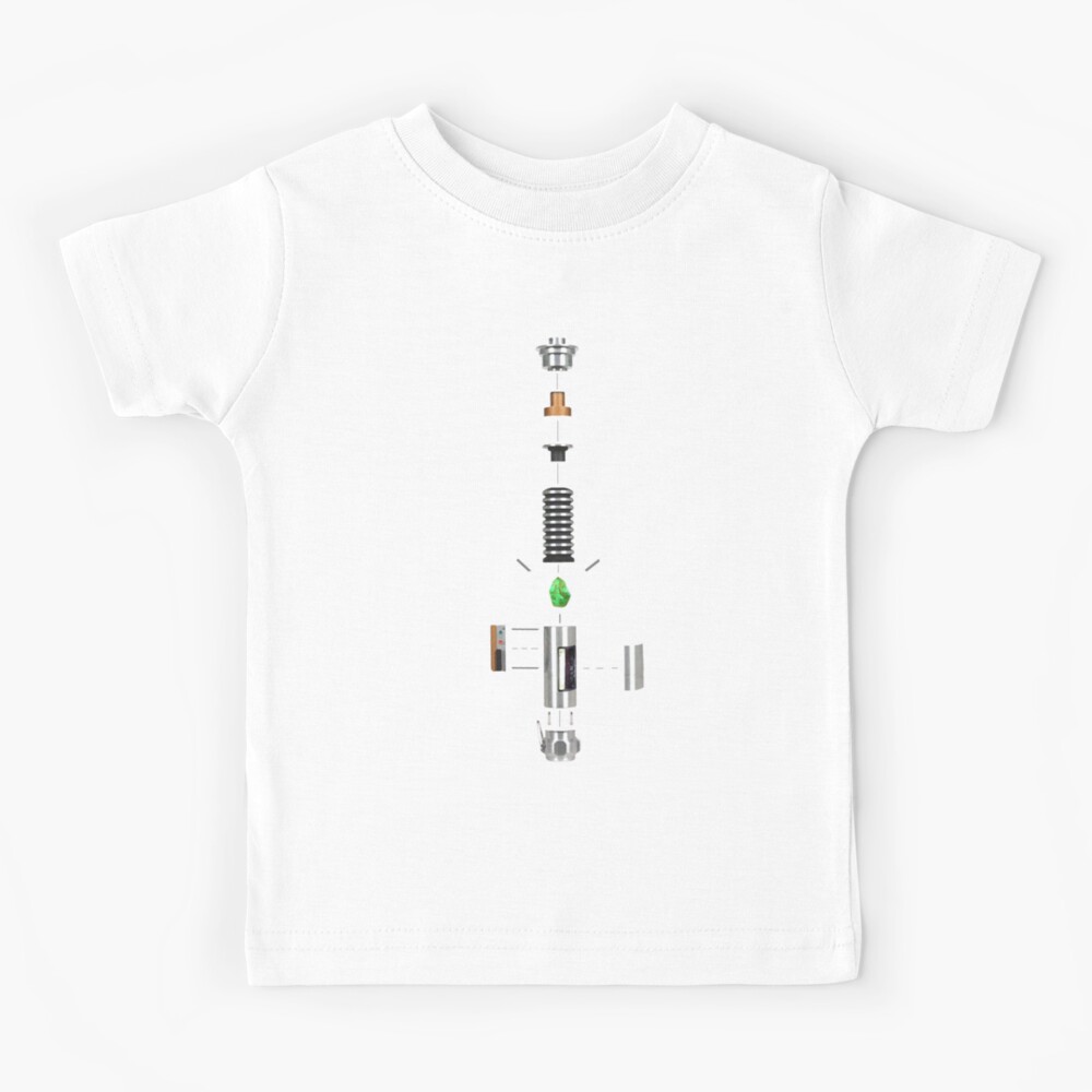 Lightsaber Cross-section Kids T-Shirt