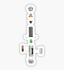 Lightsaber Cross-section Sticker