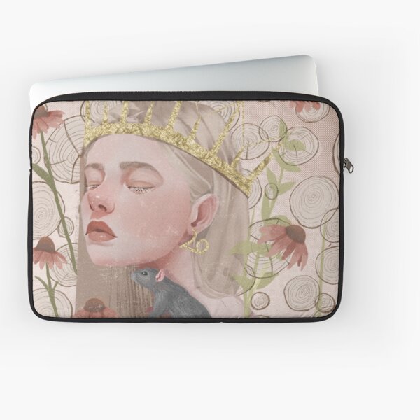 Year of the rat. Chinese zodiac illustration. Laptop Sleeve