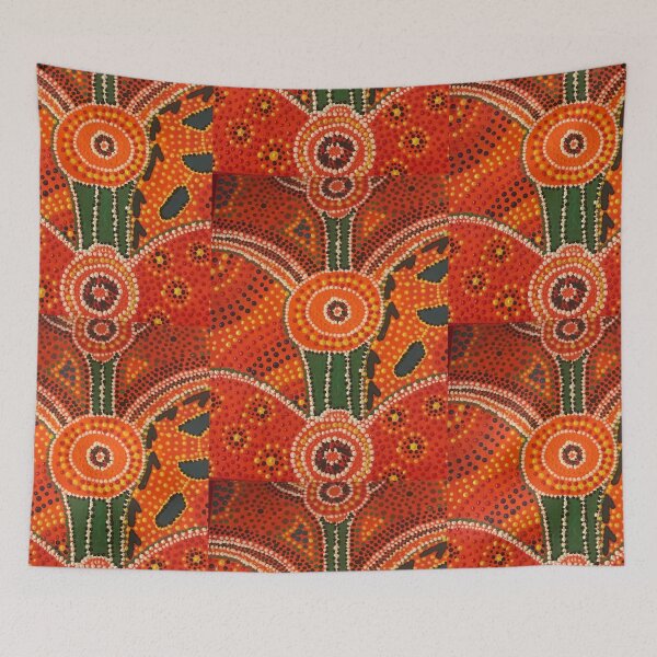 Item preview, Aboriginal dot art - resting  designed and sold by Melchime.