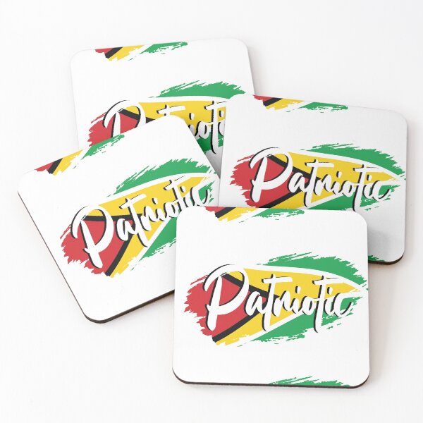 Item preview, Guyana Patriotic Flag designed and sold by IdentiTee Studios.