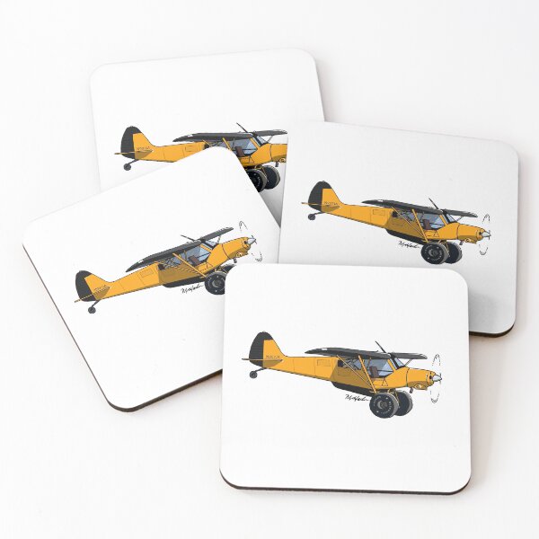 Artikelvorschau, Gelbes experimentelles Super Cub entworfen und verkauft von Michael Garber.