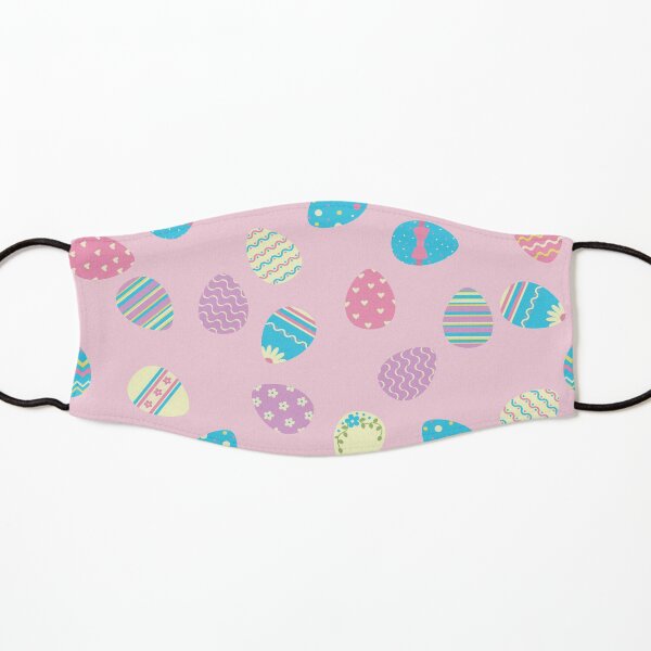 Pastel Easter Eggs Kids Mask
