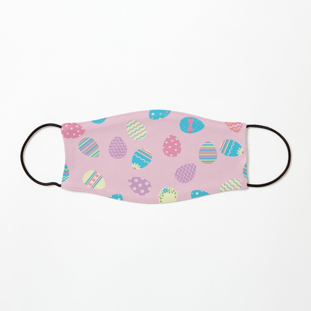 Pastel Easter Eggs Mask