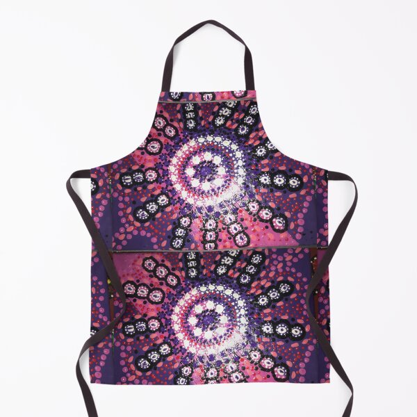 Item preview, Aboriginal art - pink star designed and sold by Melchime.