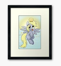Derpy Phone Case Framed Print