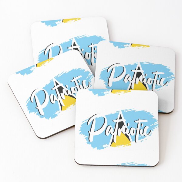 Item preview,  St Lucia Patriotic designed and sold by IdentiTee Studios.
