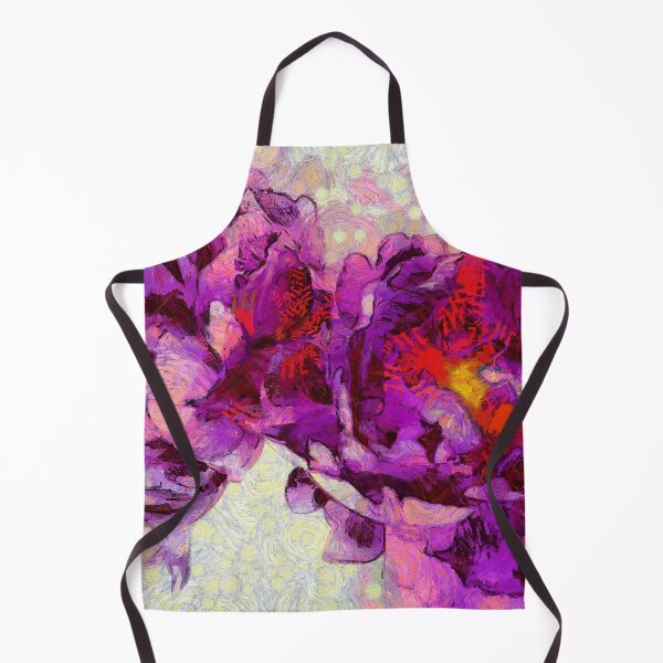 Item preview, Painted pink flowers in Van Gogh style designed and sold by AnnaMelekhina.
