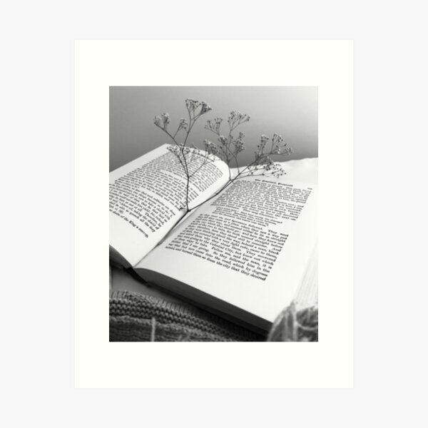 Aperçu de l'œuvre Photographie de livre noir et blanc créée et vendue par McAra S..