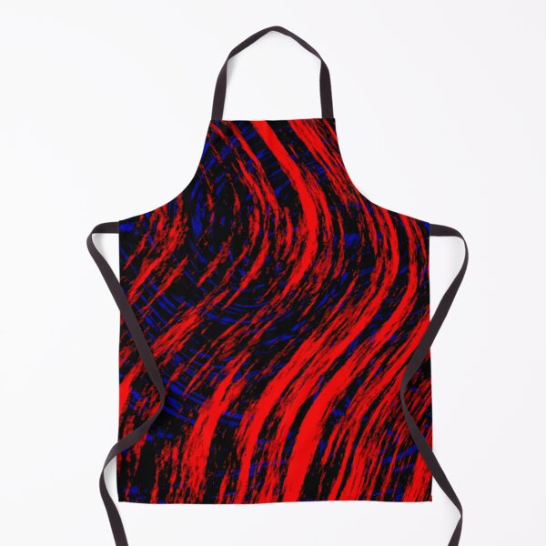 Item preview, Waves of Red Geometric  Line Pattern / Liquid Psychedelic Art  designed and sold by GuitarZan's.