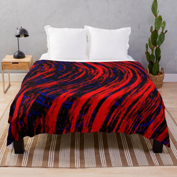 Item preview, Waves of Red Geometric Line Pattern / Liquid Psychedelic Art designed and sold by GuitarZan's.