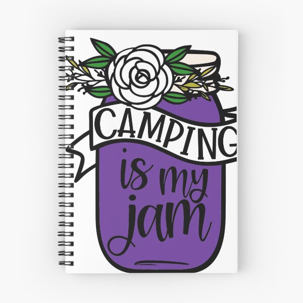 Item preview, Camping is My Jam designed and sold by Oak Mountain.